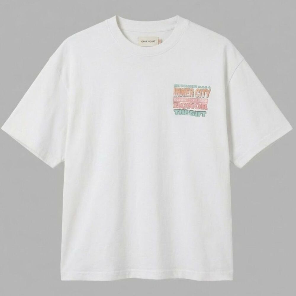 Honor The Gift Inner City Burgers Shirt XL NWT White Russell Westbrook Summer 24